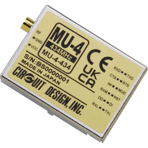 Módem embarcado - MU-4-434 - Circuit Design, Inc. - inalámbrico / banda ISM / de radiocomunicación