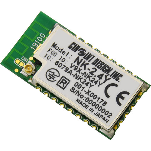 Módulo radio 2,4 GHz - NK-2.4Y - Circuit Design, Inc. - multicanal / por salto de frecuencia / con antena integrada