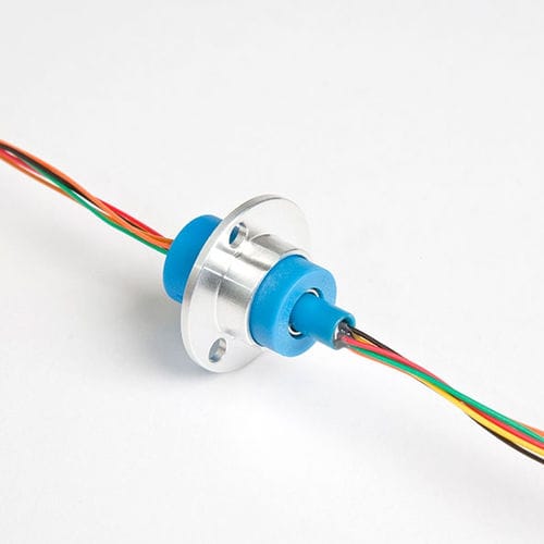 Anillo colector eléctrico - SC012 - SERVOTECHNICS - de eje hueco / con contactos de oro