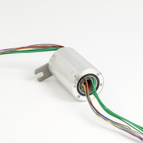 Anillo colector eléctrico - SC050 - SERVOTECHNICS - de eje hueco / de aluminio / IP54