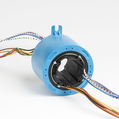 Anillo colector eléctrico - SC104 - SERVOTECHNICS - de eje hueco / de aluminio / IP54