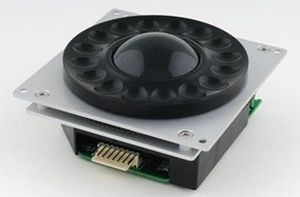 Trackball mecánico - Traxsys Input Products - empotrable / 2 inch (50 mm) / 3 ejes