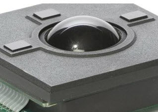Trackball mecánico - Traxsys Input Products - empotrable / 38 mm / IP65