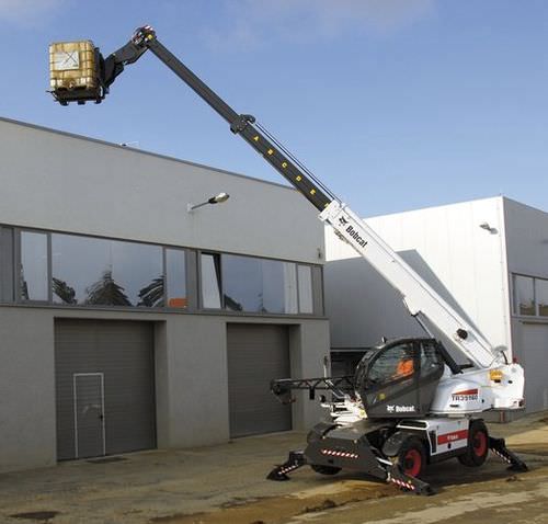 Manipulador telescópico compacto - TR38160 EVO - BOBCAT - con torreta giratoria