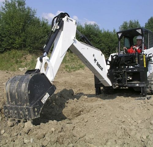 Retroexcavadora para minicargadora compacta - BOBCAT - hidráulica