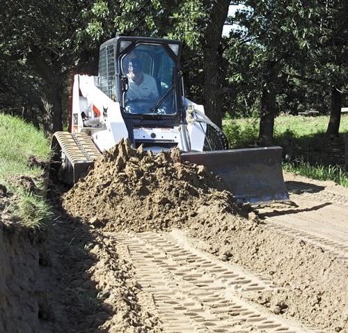 Hoja de bulldozer para minicargadora compacta - BOBCAT