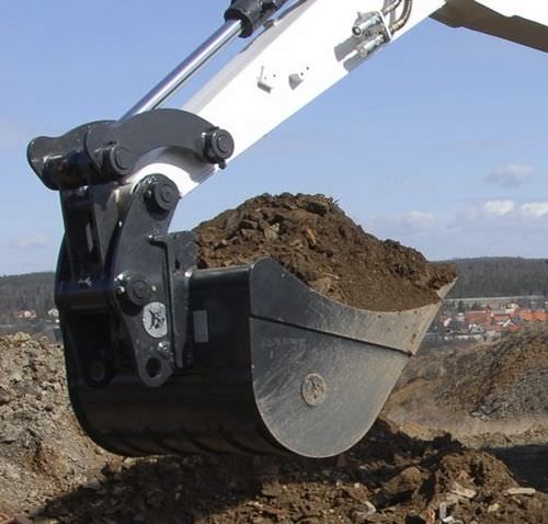 Cuchara con dientes estándar - BOBCAT - para excavadora