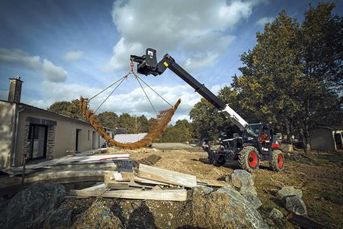 Manipulador telescópico compacto - T35120SL - BOBCAT - ergonómico