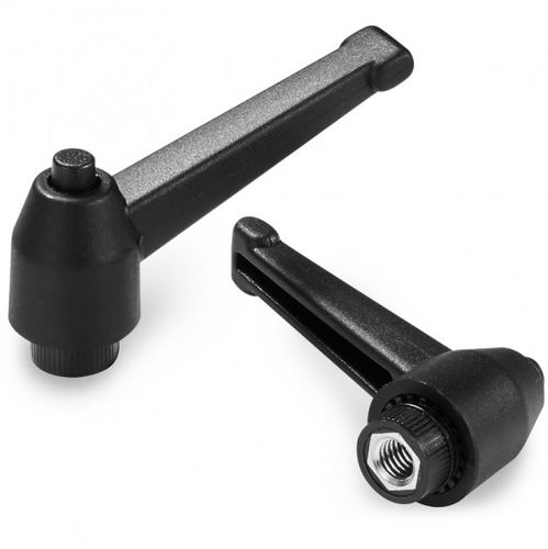 Palanca de agarre de acero inoxidable - A562CIN - Boteco - de tecnopolímero / inoxidable / con inserto roscado