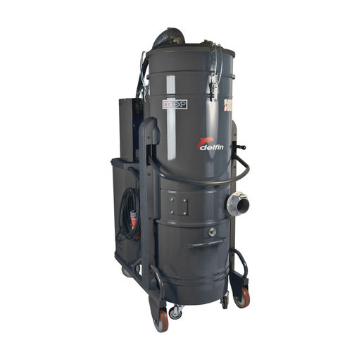 Aspirador industrial - DG 30 EXP PN - Delfin Vacuums - en seco / trifásico / móvil