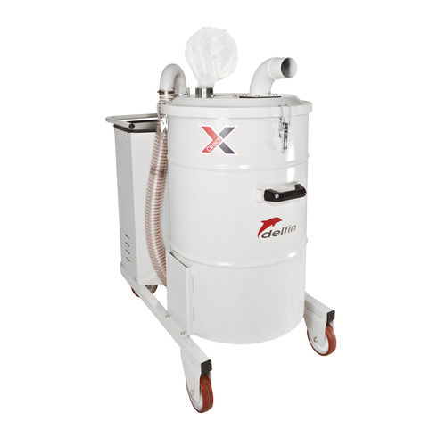 Aspirador industrial - AS 70 - Delfin Vacuums - en seco / para polvo / trifásico