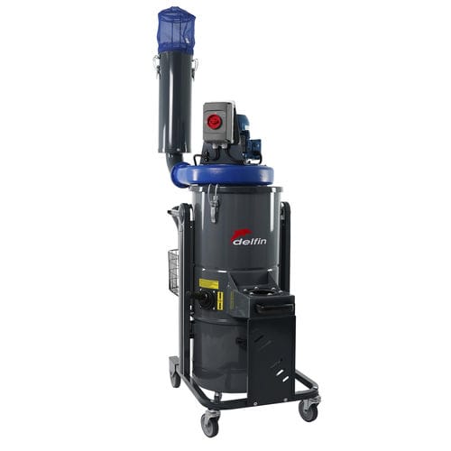 Extractor de humo móvil - ZFR EV 420 K07 - Delfin Vacuums - para la industria / con filtro autolimpiante / de polvo