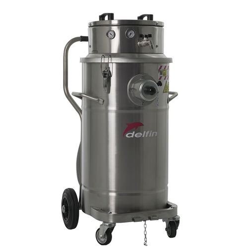 Aspirador industrial - 802 WD AIREX 14V - Delfin Vacuums - para materiales húmedos / de líquidos / de aire comprimido