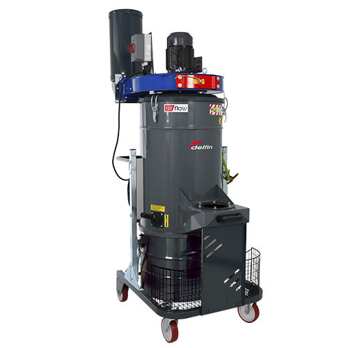 Extractor de humo móvil - ZFR EV AP 560 PN - Delfin Vacuums - para la industria / de cartucho / de polvo