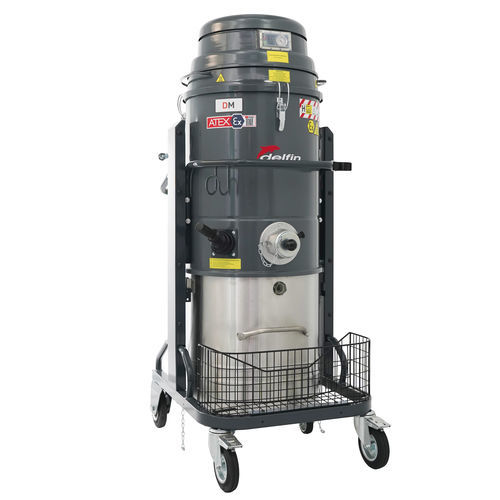 Aspirador industrial - DM2 1/2D - Delfin Vacuums - en seco / de polvo combustible / monofásico