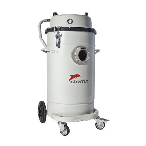 Aspirador industrial - 802 WD AIR 14V - Delfin Vacuums - en seco / para materiales húmedos / de aire comprimido