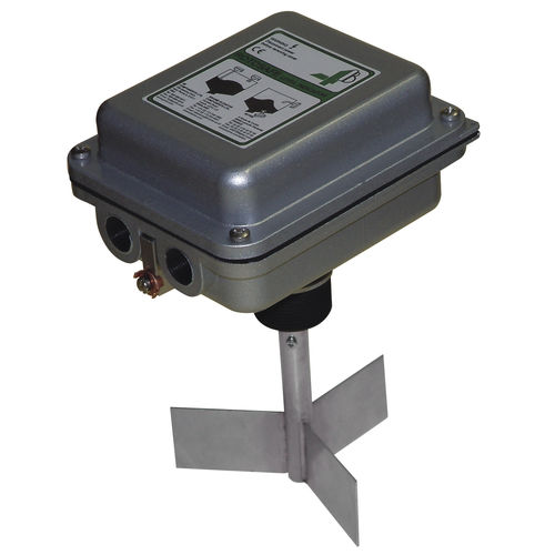 Interruptor de nivel de paleta rotativa - Roto-Safe™ | RTS1V0A - 4B Braime Components - para productos a granel / para zona peligrosa / para silo