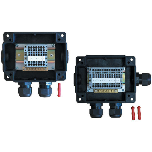 Caja de conexiones montada en superficie - 4BJ, JB0AI, JB1CAI, JB2CAI - 4B Braime Components - en riel DIN / antideflagrante / IECEx