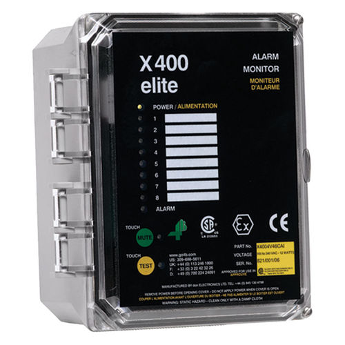 Sistema de supervisión de alarma - X400 series - 4B Braime Components - para elevadores de cangilón / para transportadores de cinta / para silo
