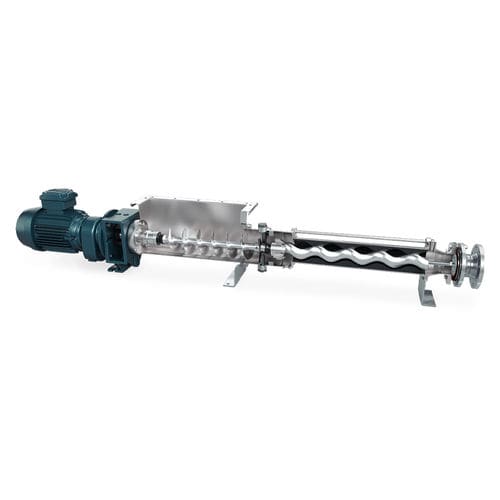 Bomba con mecanismo de corte - NEMO® BO/SO  - NETZSCH Pumps & Systems - de cavidad progresiva / para productos agroalimentarios / con motor eléctrico