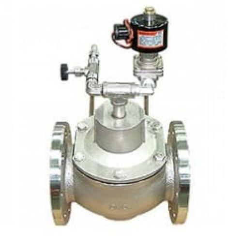 Electroválvula de control asistido - DTE / DFE series - Elite Line Industrial Corp. - de 2 vías / normalmente cerrada / agua