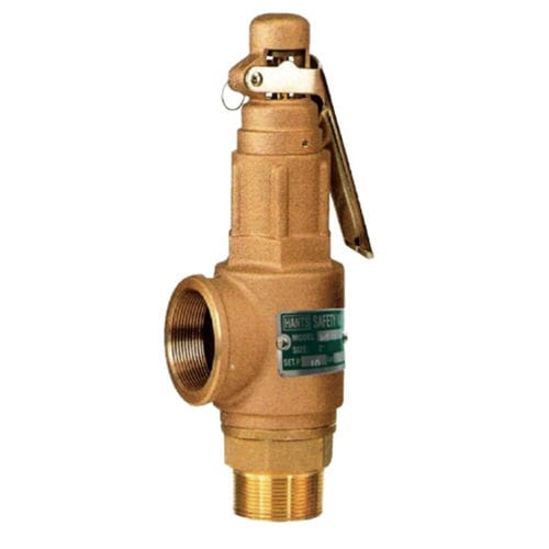 Válvula de seguridad para conducto - HSM21 - Elite Line Industrial Corp. - de latón / de bronce / de PTFE