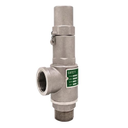 Válvula de seguridad para conducto - HST - Elite Line Industrial Corp. - de alta presión / de acero inoxidable / de PTFE