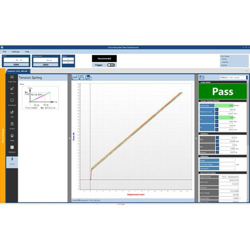 Módulo software para la compresión de muelles - IMADA - de cálculos / para prueba / medida de fuerza