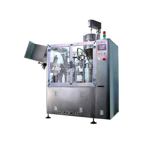Llenadora selladora automática - SUPER-30 - JDA PROGRESS IND. - volumétrica / para productos farmacéuticos / para productos fitosanitarios