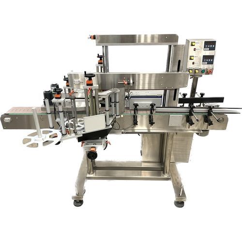 Etiquetadora totalmente automática - FBLA-2 - JDA PROGRESS IND. - para botellas / para aplicación en el lateral del producto / para la industria alimentaria