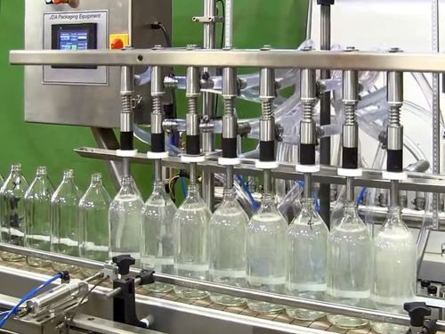 Línea de embotellado totalmente automática - JDA PROGRESS IND.