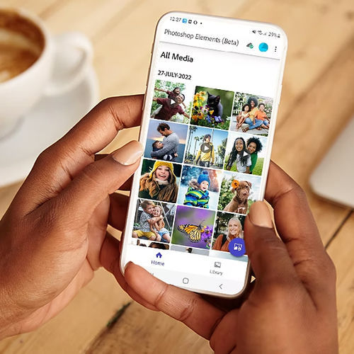 Software de gestión de imágenes - photoshop elements 2025 - ADOBE - de automatización / de edición / para aplicaciones móviles