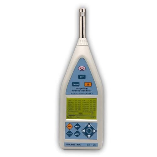Sonómetro integrador - ST-106 - Tenmars Electronics - clase 1 / digital