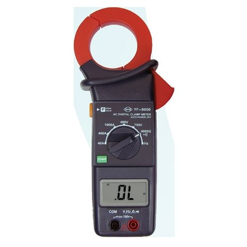 Multímetro pinza digital - 1 000 A | YF-8050  - Tenmars Electronics - portátil / AC