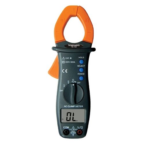 Multímetro pinza digital - 600 A | TM-16E - Tenmars Electronics - portátil / AC / con selección automática de rangos