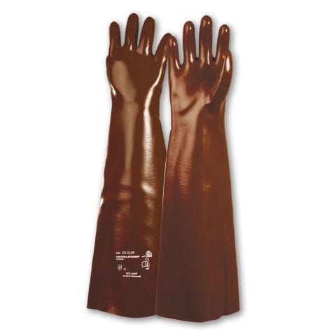 Guante de laboratorio - Vielzweck-Petroben 133 - Kächele Cama Latex - para obra de construcción / de protección química / de algodón
