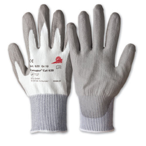 Guante de trabajo - Camapur® Cut 620 series - Kächele Cama Latex - para la industria del automóvil / para la logística / anticortes