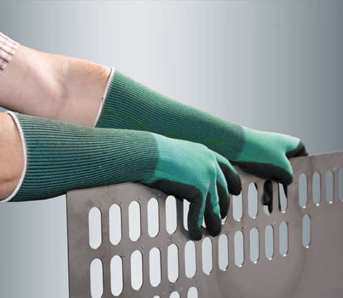 Guante de trabajo - DumoCut® 658 - Kächele Cama Latex - para la industria del automóvil / para la logística / para la industria papelera