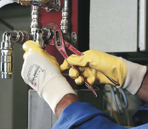 Guante de manipulación - Sahara® Plus 101 - Kächele Cama Latex - para la industria del automóvil / para la logística / de protección química