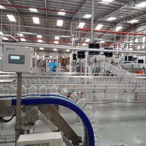 Transportador con cadena - Productive Systems - horizontal / de transporte / flexible