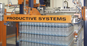 Paletizador columna - Productive Systems - para botellas / automático