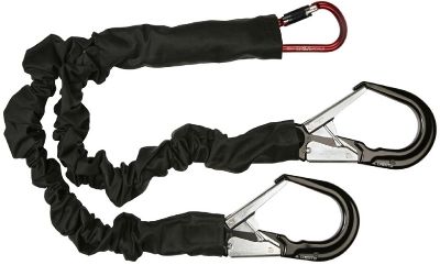 Cabo de anclaje anticaída de cuerda - Cresto 1302-TFS01 - Cresto Safety - doble / con absorbedor de choques