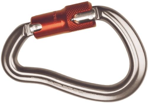 Mosquetón de bloqueo - Cresto 9669 - Cresto Safety - de aluminio / asimétrico