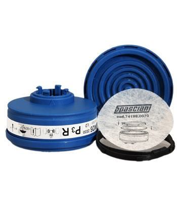 Filtro de aire - 2030 LD P3 R - Spasciani - de partículas / de cartucho / para máscara respiratoria