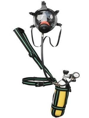 Casco con respirador - 30 l/min, 300 bar | BVF/A 1303 - Spasciani