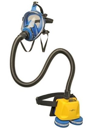 Máscara de protección alimentadas en aire - 120 l/min | TM 1702  - Spasciani - máscara integral
