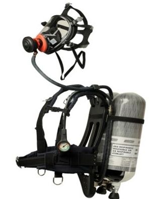 Casco con respirador - 30 l/min, 125 min | RN/BN 2683 C FR - Spasciani