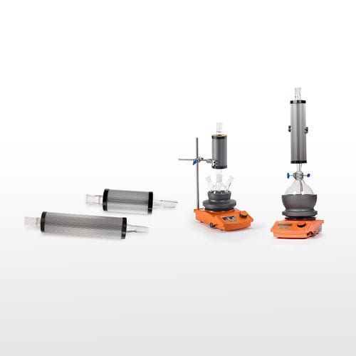 Condensador ventilado - Findenser™ - Radleys - aluminizado / de laboratorio / para aplicaciones químicas