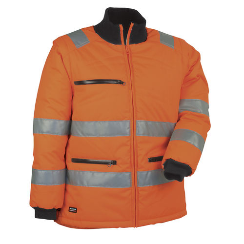 Chaqueta de alta visibilidad - NEON - COFRA - de trabajo / impermeable / contra el frío