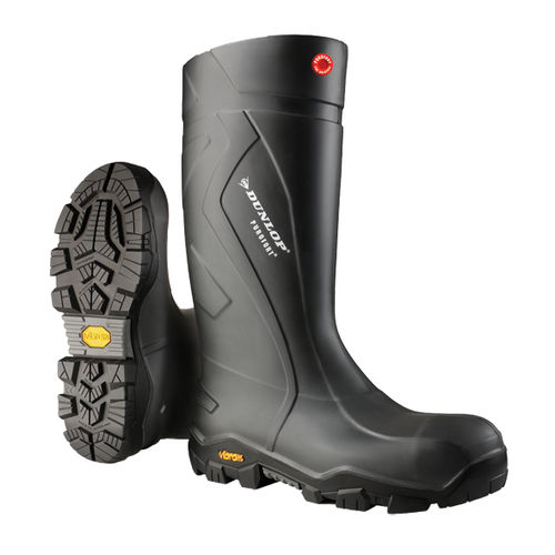Botas de seguridad para uso industrial - CC22A33 - Dunlop Hevea (IPF) - antideslizante / resistente al agua / de protección química